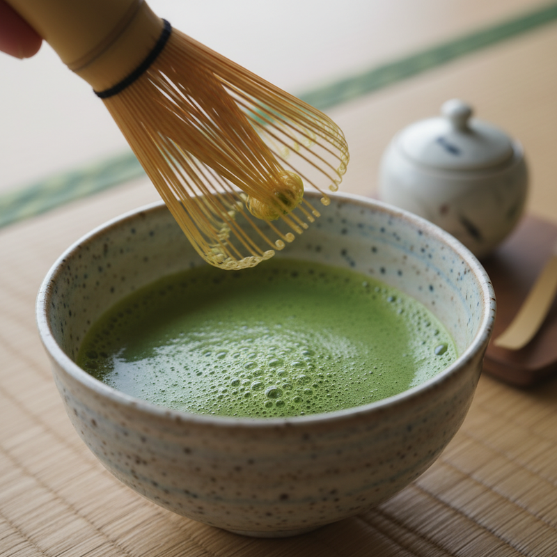 Matcha, l'art du thé vert japonais