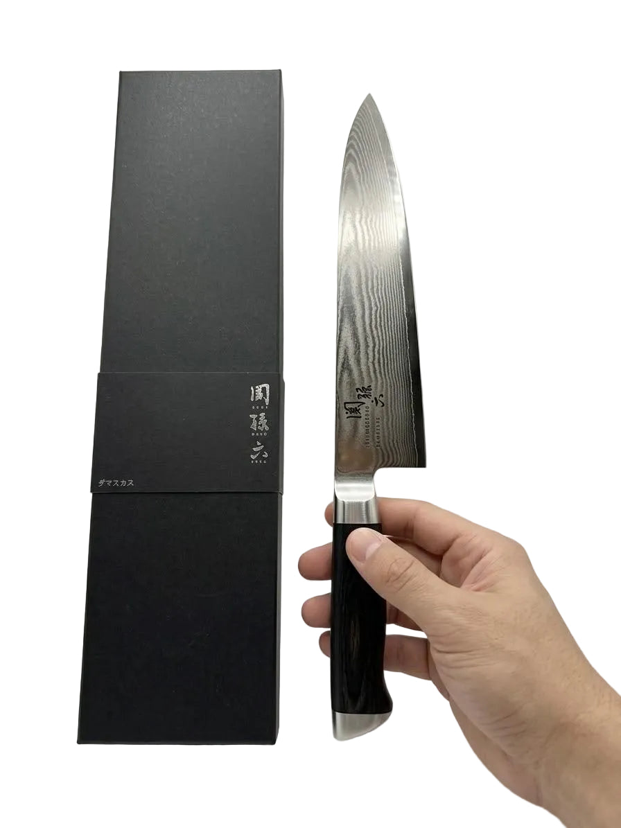 Couteau gyuto Damas 21 cm, vue 2