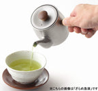 Kyusu en inox et bois naturel