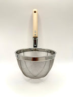 Passoire à miso, manche bois