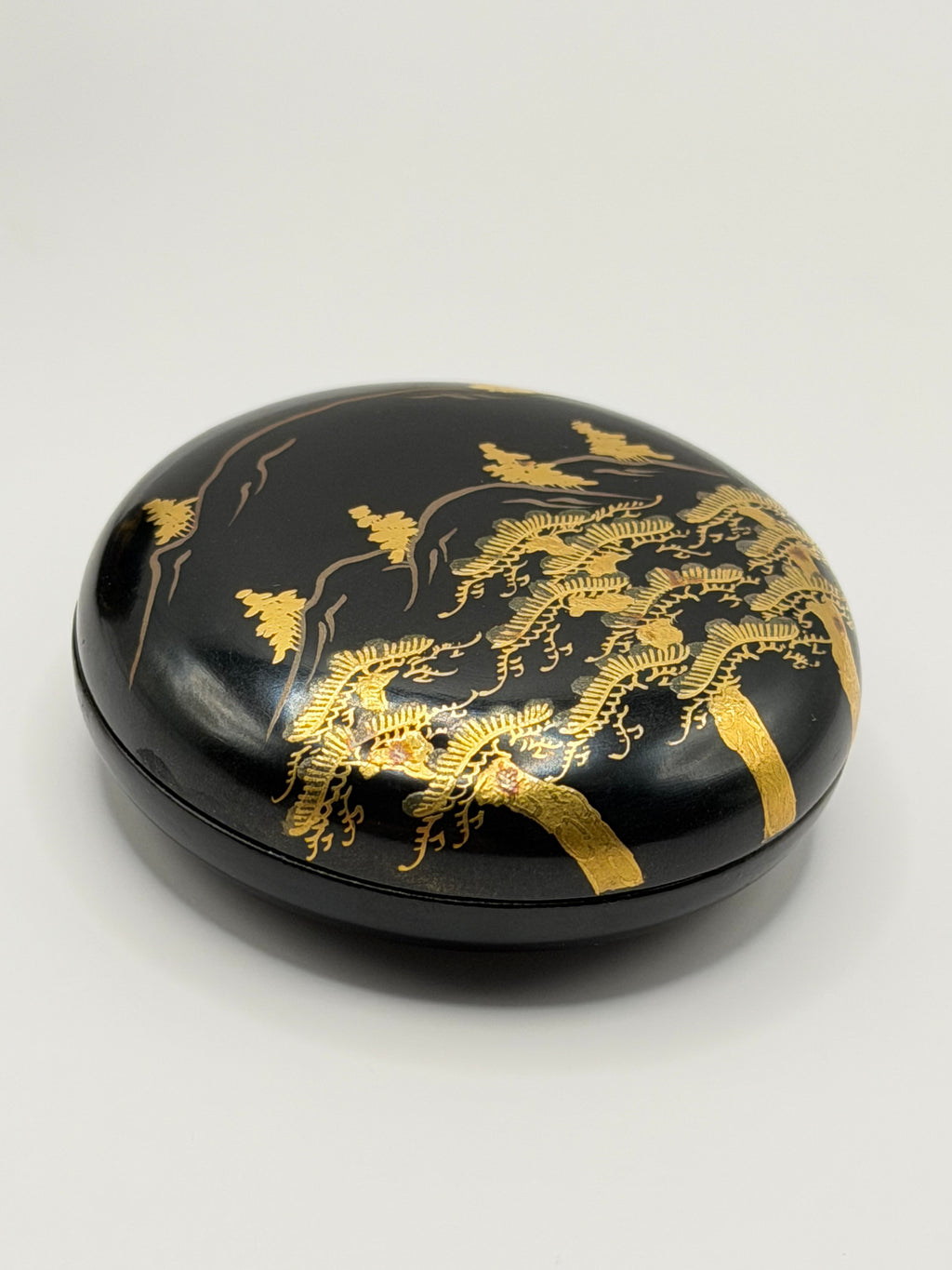 Lot natsume et kōgō en laque