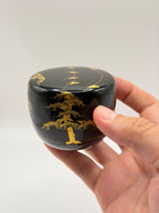 Lot natsume et kōgō en laque