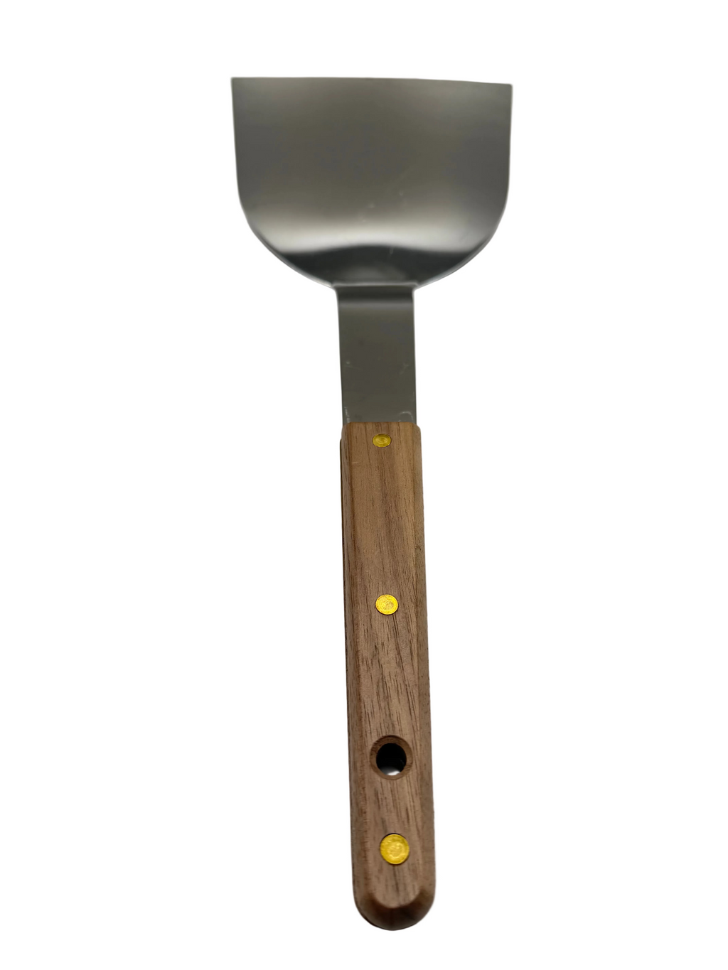 Spatule teppan acier manche bois, vue 5