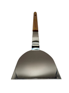 Spatule teppan acier manche bois, vue 4