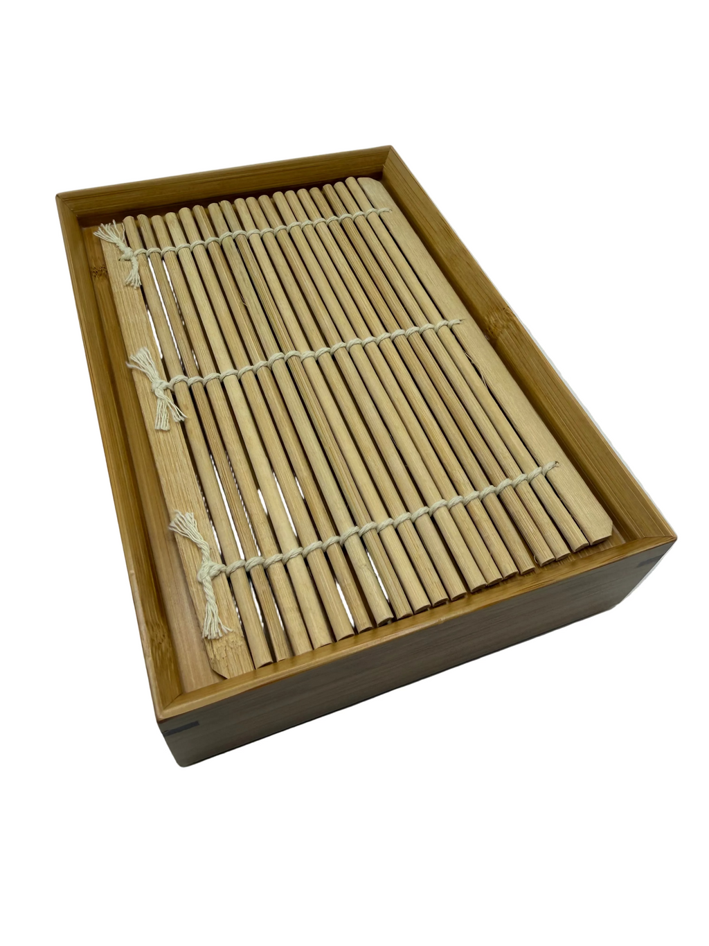 Plateau à soba en bambou 20x14