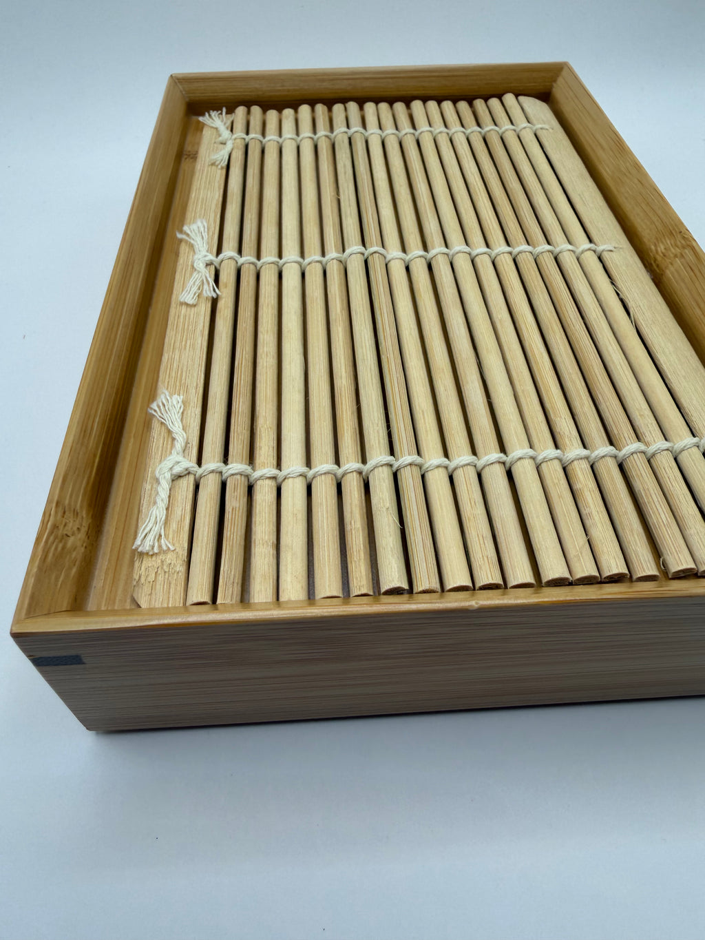 Plateau à soba en bambou 20x14