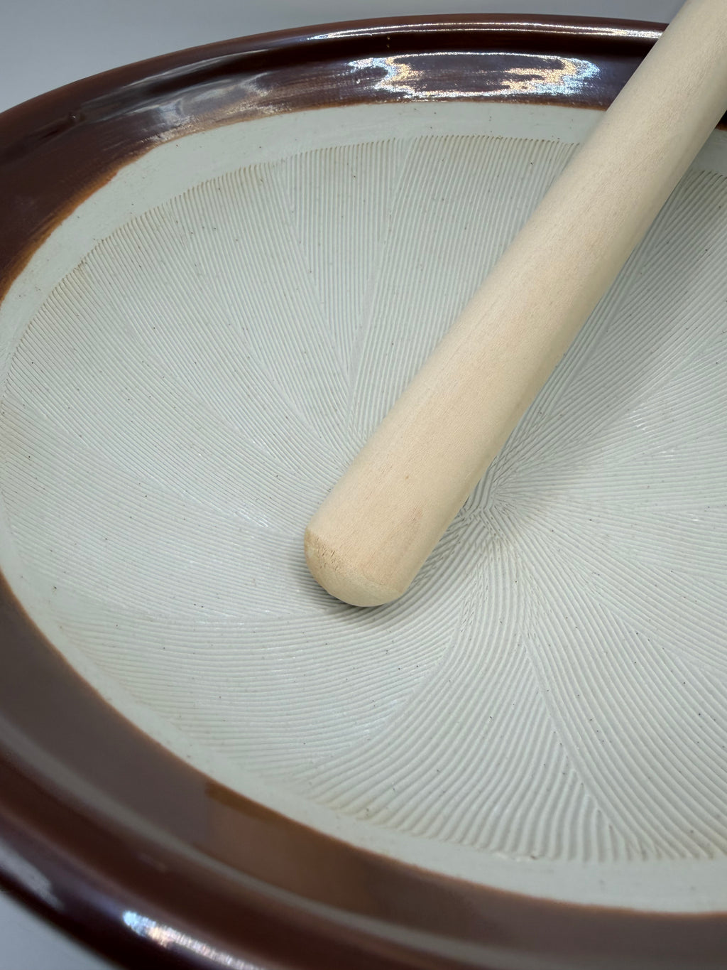Mortier suribachi et pilon japonais