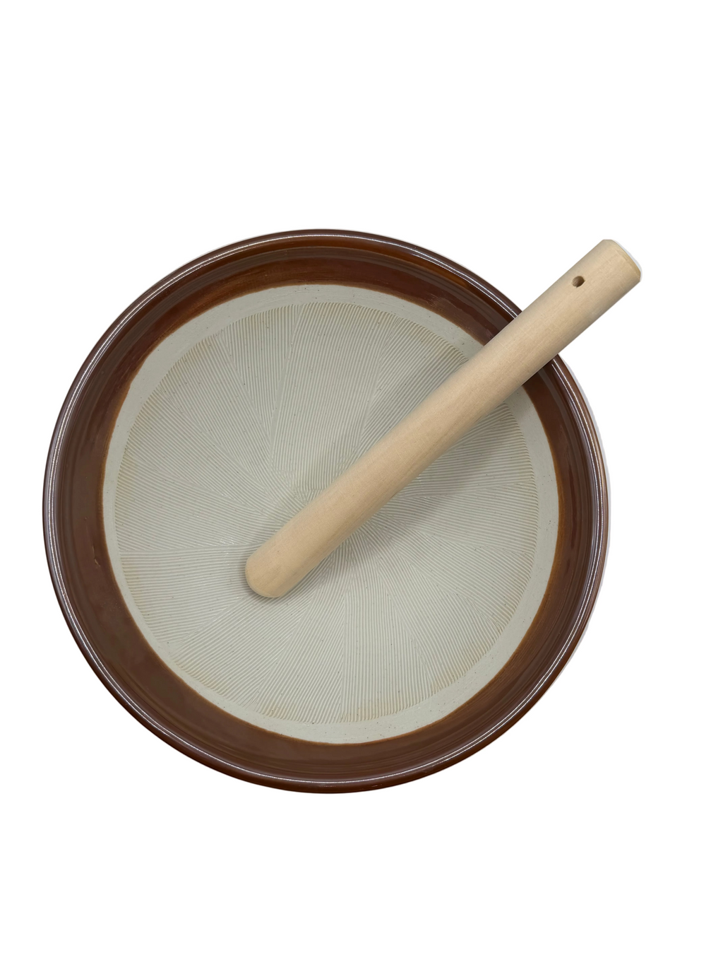 Mortier suribachi et pilon japonais
