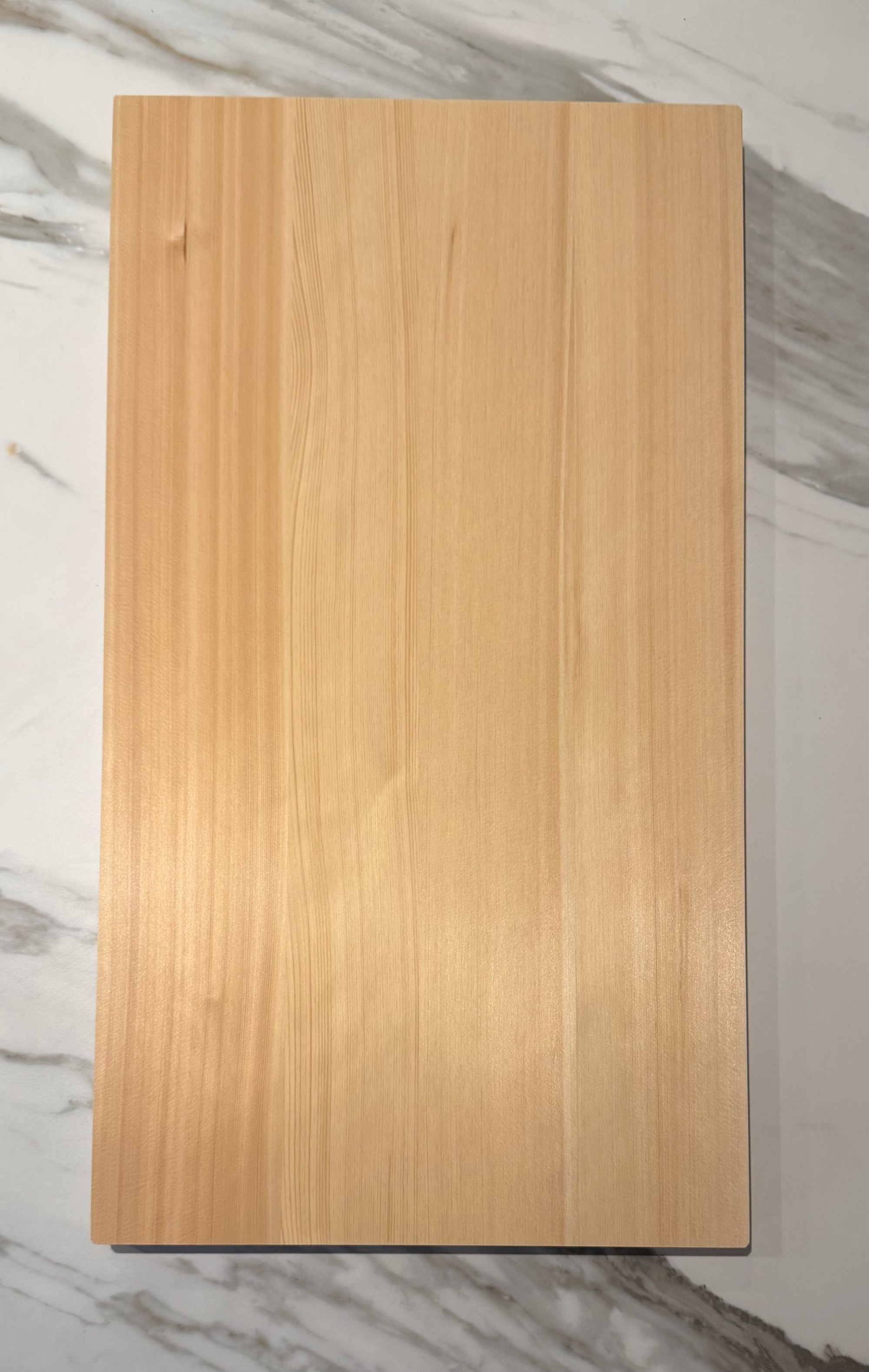 Grande planche hinoki massif épaisse
