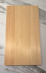 Grande planche hinoki massif épaisse