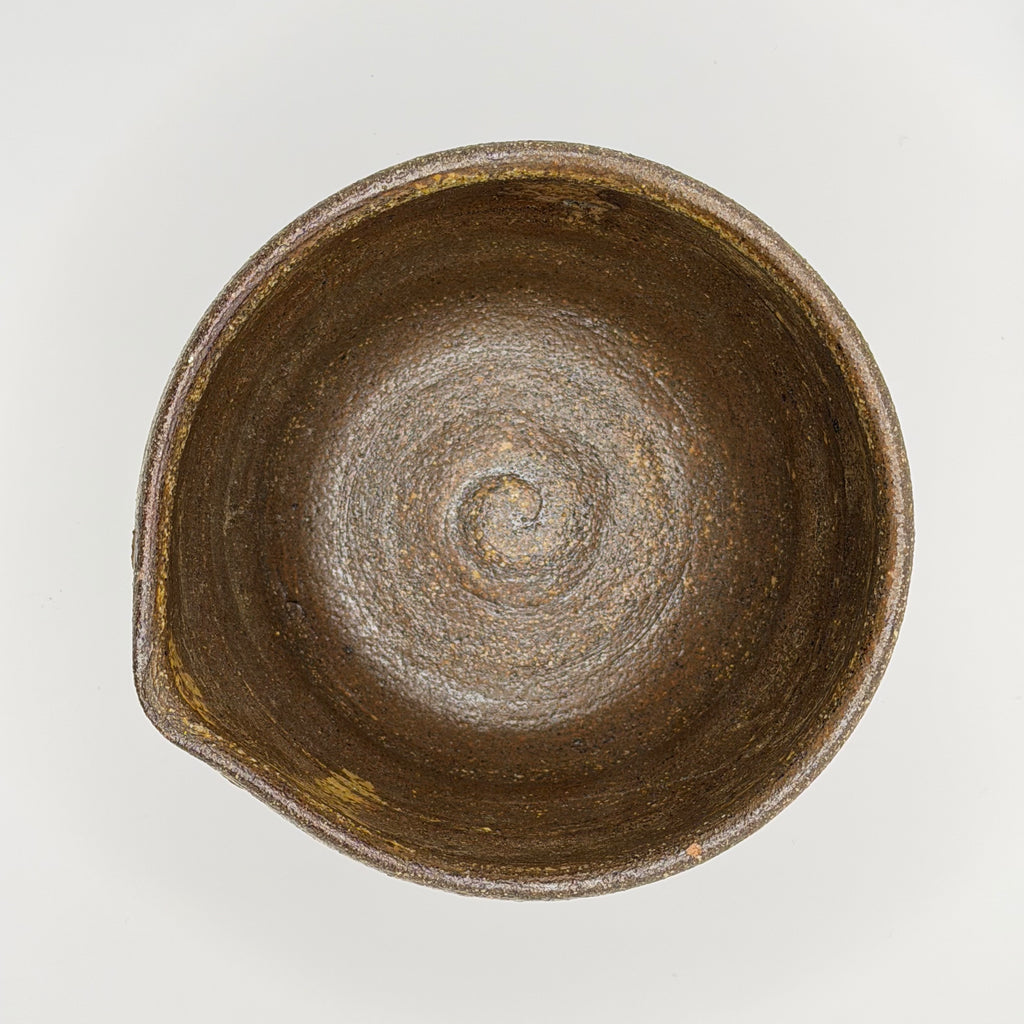 Bol à Matcha en Grès Brut