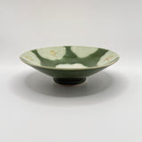 Coupe à Matcha Céladon, Décor Libellules