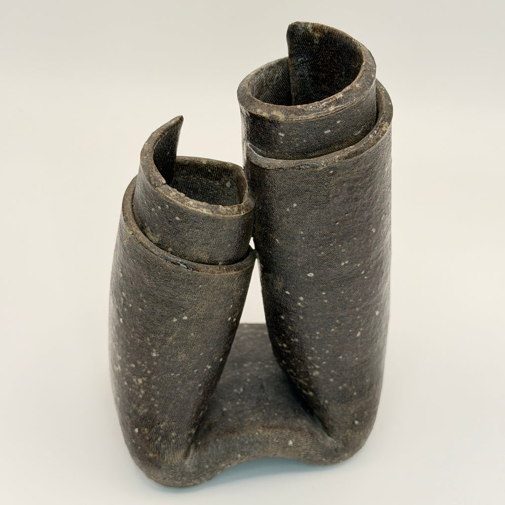 Vase double col Makimono