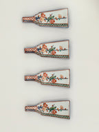 Set de 4 Porte-Baguettes Imari Prunier