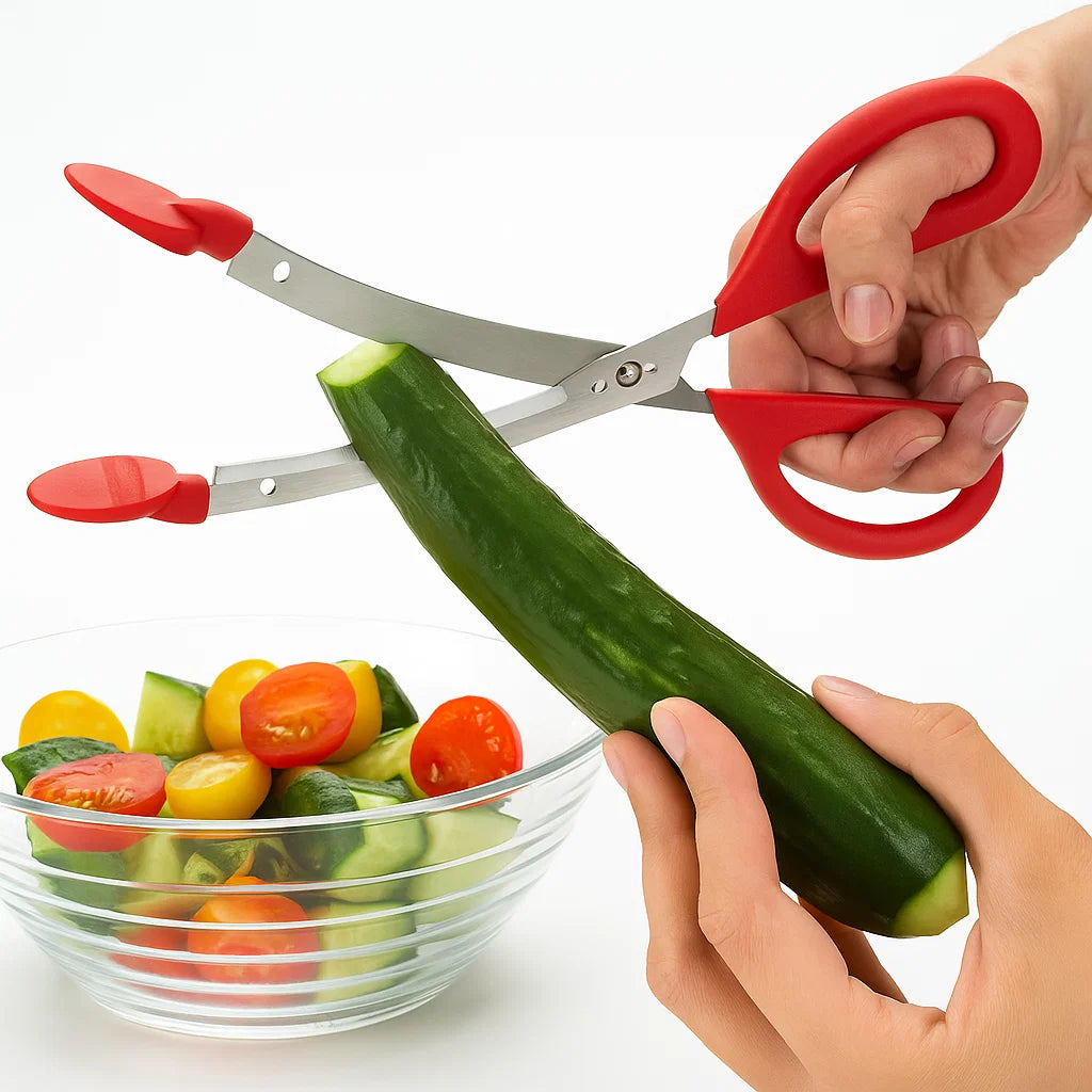 Ciseaux avec pince intégrée